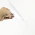 Hoja de plástico de rollo de PVC duro transparente de muestra gratis